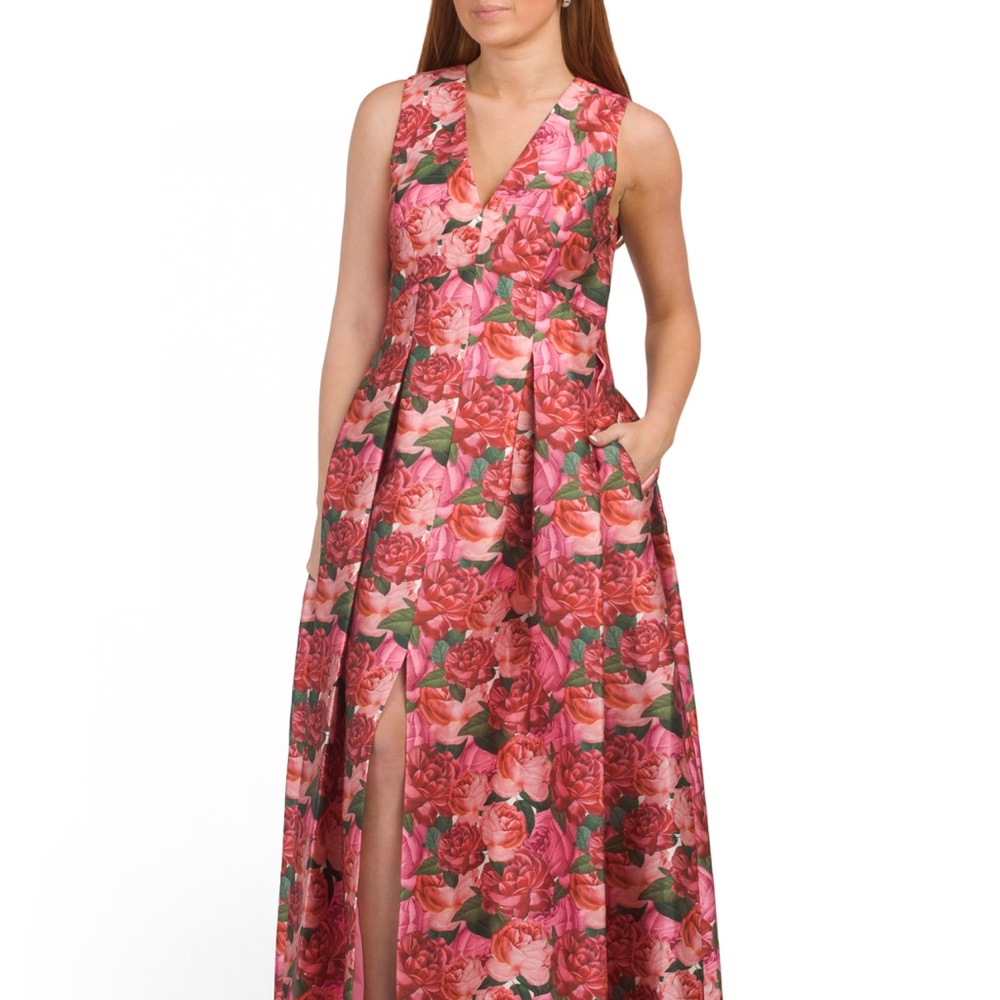 Women’s Sachin + Babi Brooke Floral Print Gown New